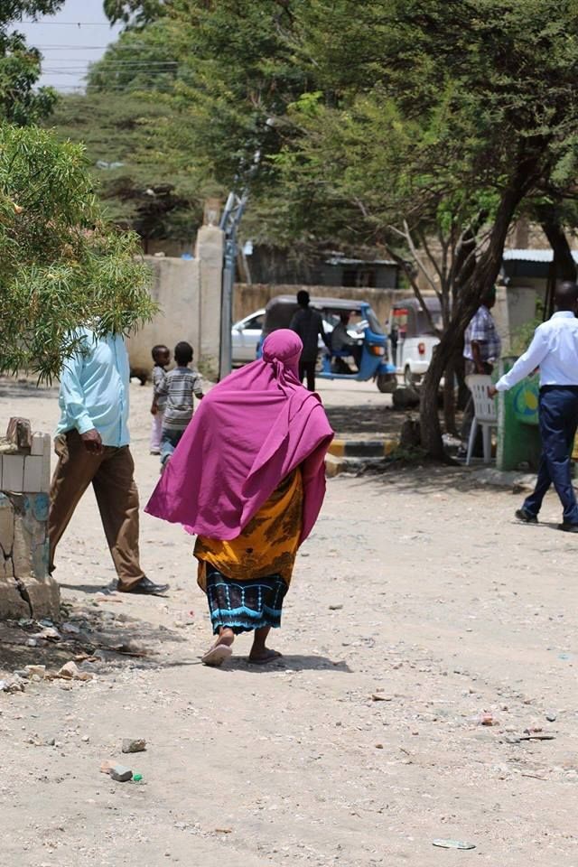 a mother arrived hospital in somalia for health care